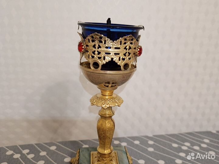 Лампадка церковная настольная