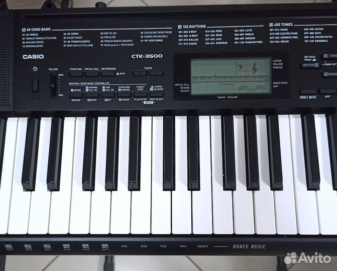Синтезатор Casio CTK 3500