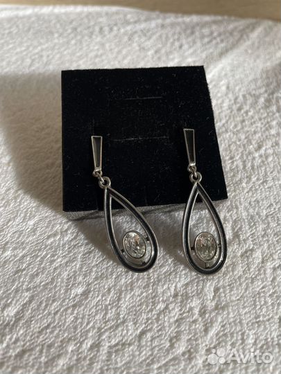 Серьги серебрянные