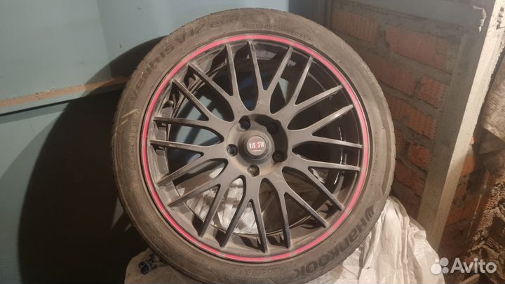 Диски Alcasta M27 r18 + резина hankook 225/45/18