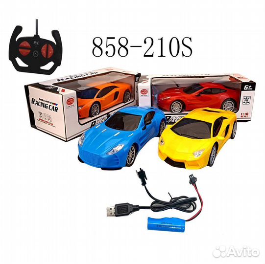 Машина радиоуправляемая, 4 канала, в комплекте: ак