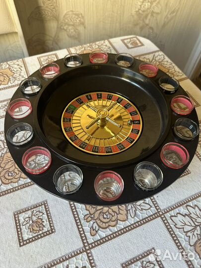 Набор для игры в рулетку (стекло)