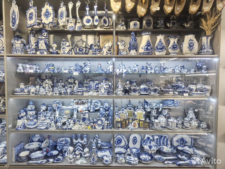 Менажница гжель