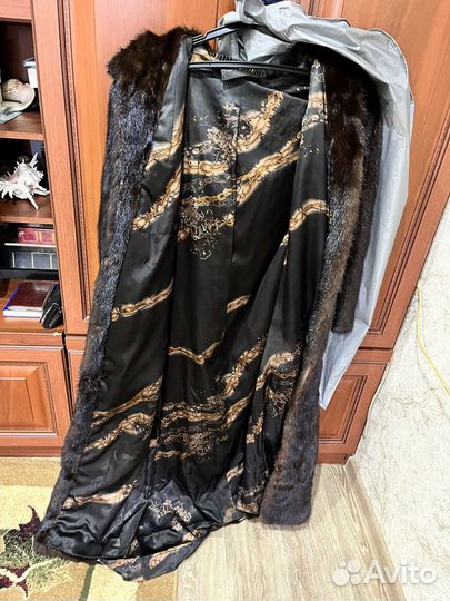 Шуба норковая с капюшоном 46 48
