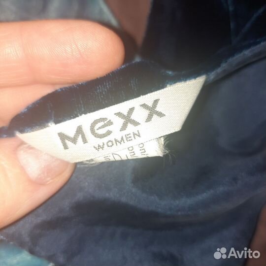 Шарф mexx бархат на шелке