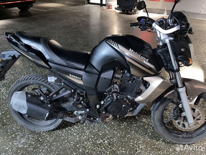 Мотоцикл Motoland bandit 250 коричневый