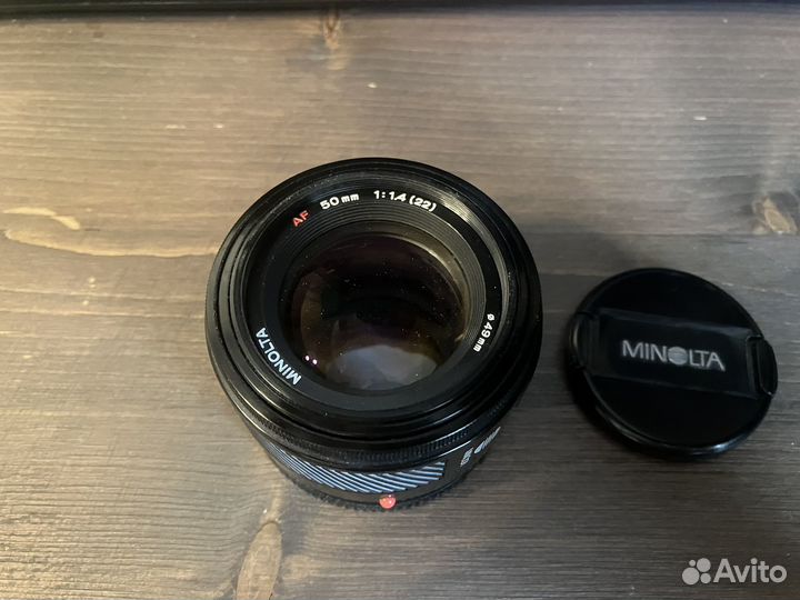 Объектив minolta AF 50 1.4(22)