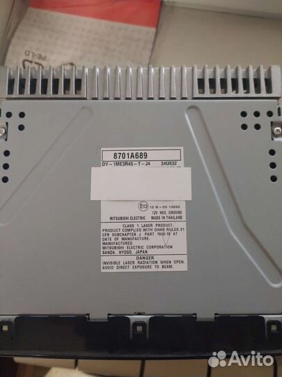 Магнитола mitsubishi