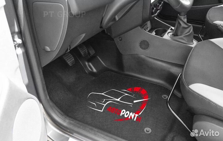 Накладки на ковролин LADA Largus 2021г центральные