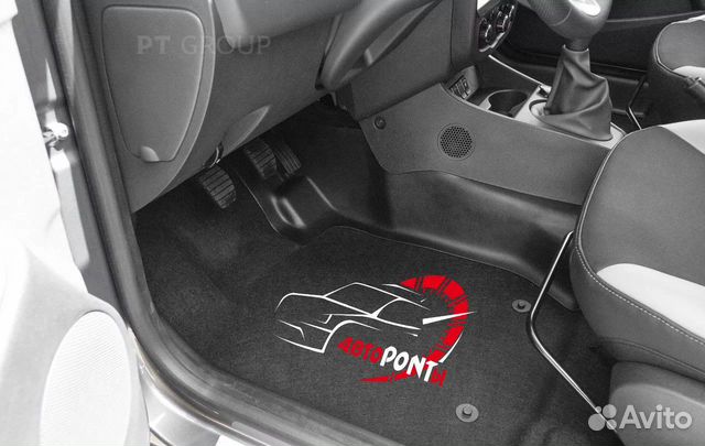 Накладки на ковролин LADA Largus 2021г центральные