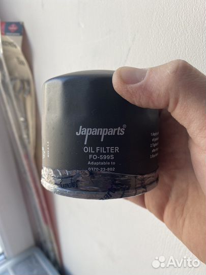 Масляной фильтр Japanparts fo-599s