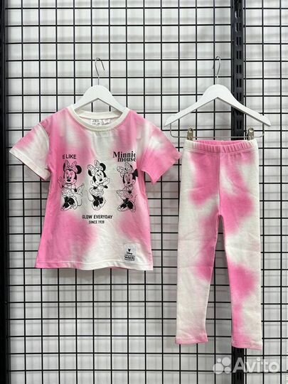 Костюм для девочек zara minnie 92-116 новый