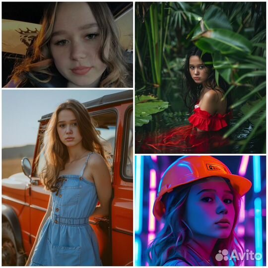 AI портреты по фото / Портрет от нейросети