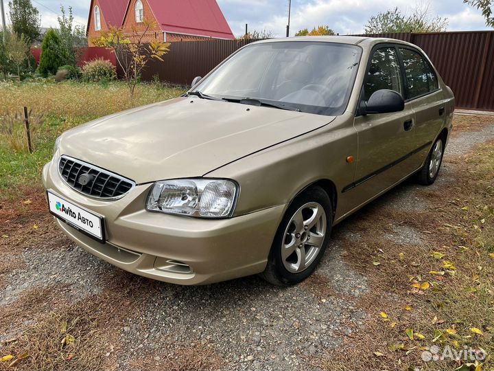 Hyundai Accent 1.5 МТ, 2003, 150 000 км