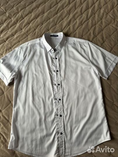 Мужская рубашка белая бу