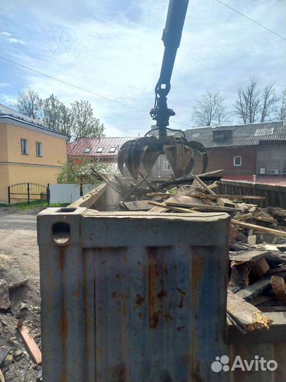 Снос домов вывоз мусора