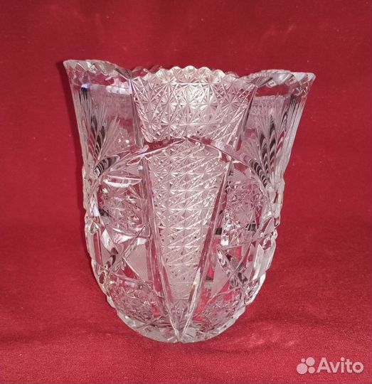 Винтаж: Ваза хрустальная СССР