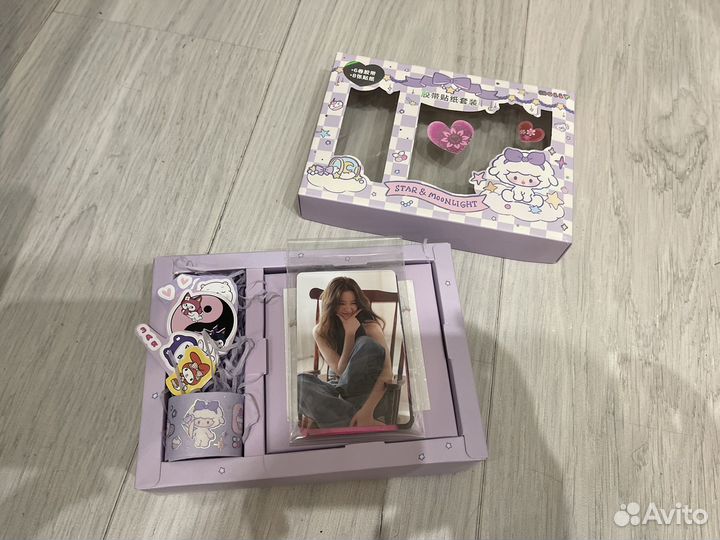 К поп карты G-idle, подарочный бокс k pop джи айдл