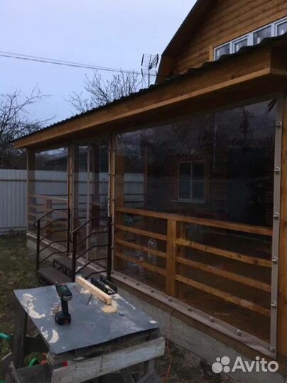 Мягкие окна для веранды