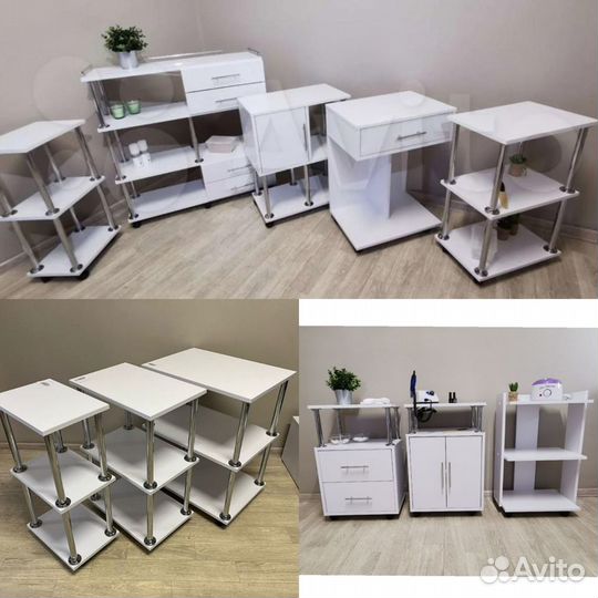 Тележка Косметологическая педикюрная