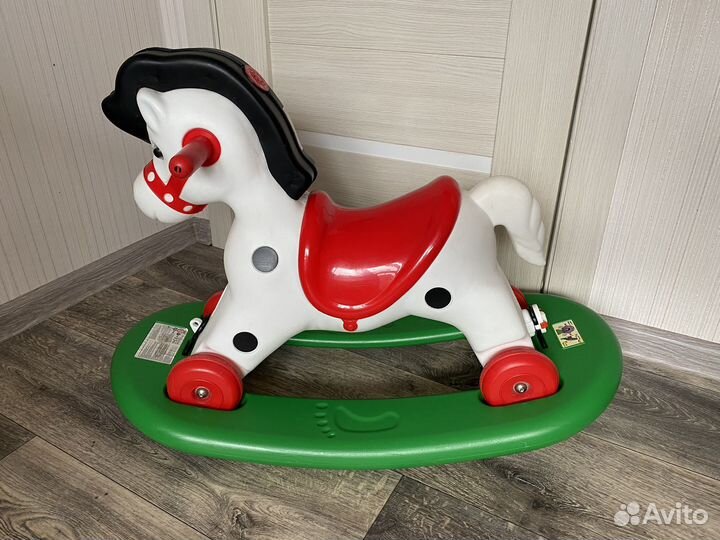 Лошадь качалка Pilsan развивающие игрушки