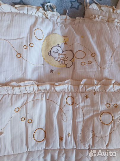 Бортики в кроватку