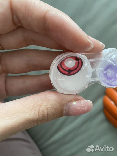 Маска и линзы Обито Учиха из 