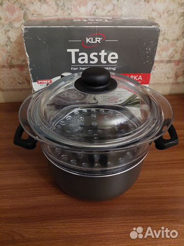 Кастрюля – пароварка + крышка + дуршлаг