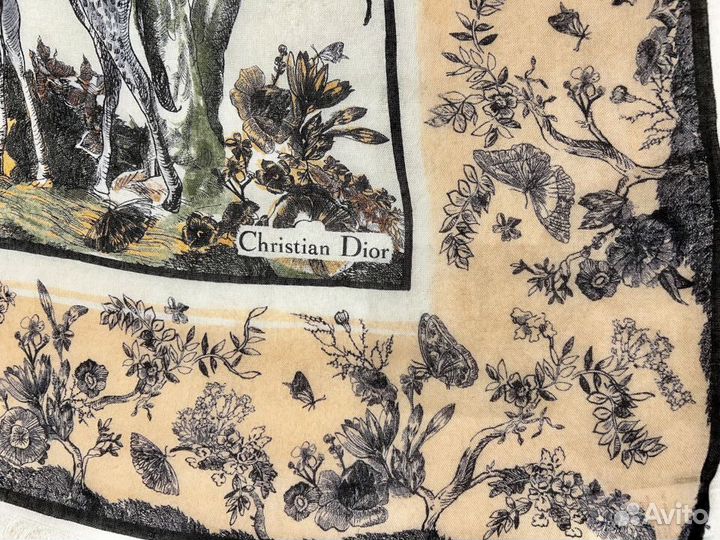 Платок Christian Dior кашемировый оригинал