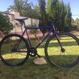 Велосипед fixed gear Octopus citymate violet