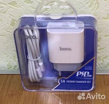 Зарядное устройство Type-C - Lightning со шнуром