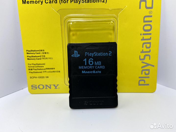 PS 2 Карта памяти 16 mb