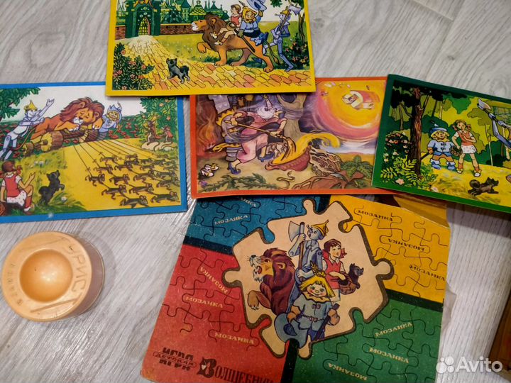 Игры настольные, пазлы, игрушки советских времён