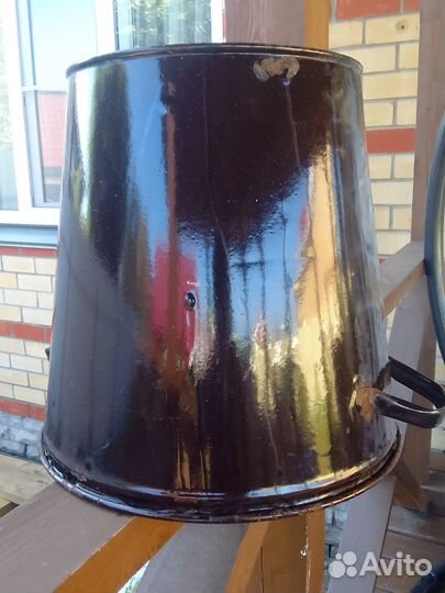 Ведро эмалированное СССР