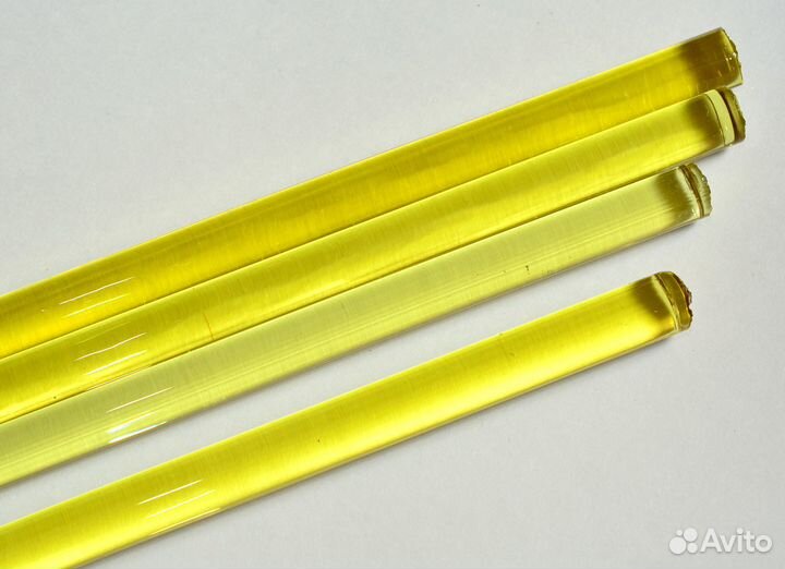 Cтекло для лэмпворка Красный рубин прозрачное