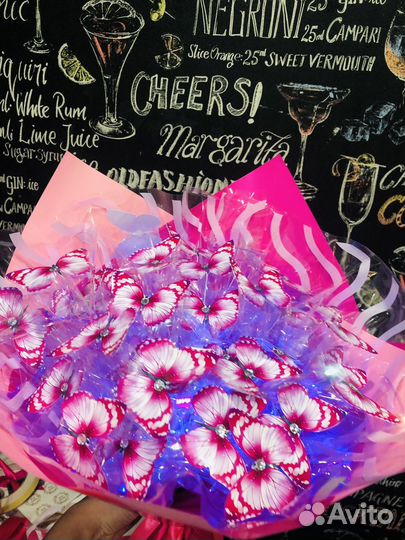 Букет из бабочек