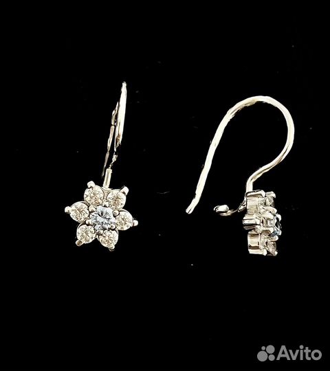 Серебряные серьги