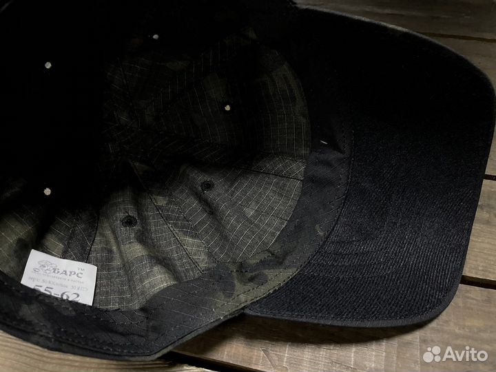 Бейсболка «Барс» черный мультикам