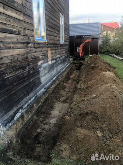 Услуги мини экскаватора