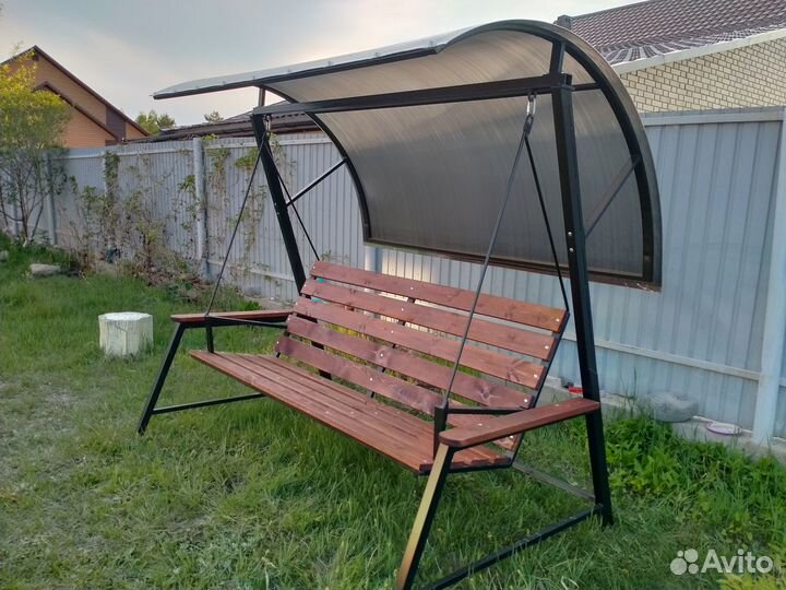 Новая садовая качеля