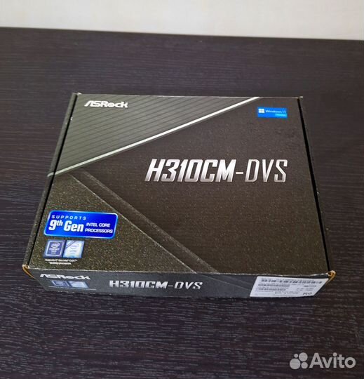 Материнская плата Asrock h310cm dvs