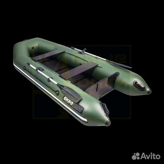 Надувная лодка пвх бу с мотором
