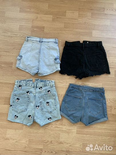 Шорты 4 пары + 2 топа Zara xs (32-34 )