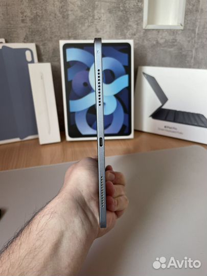 iPad Air 4 64gb + Apple Pencil + Keyboard Folio