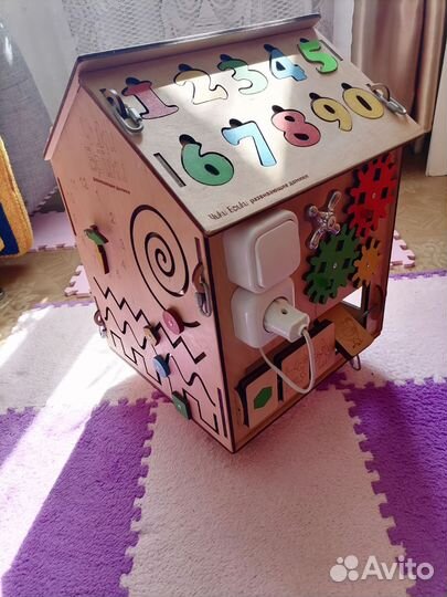 Бизиборд домик большой