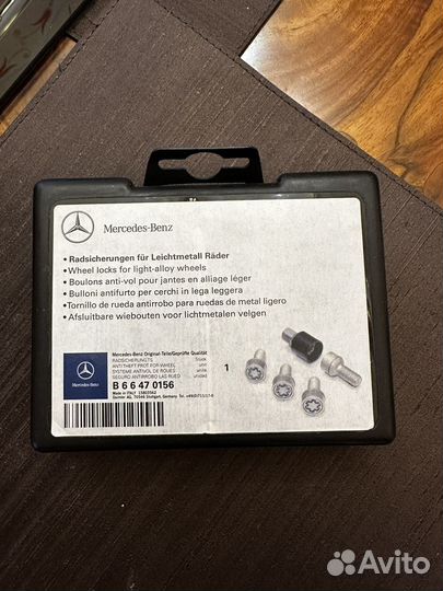 Болты колесные секретные для Mercedes