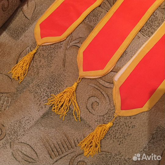 Лента знаменосца пионерская