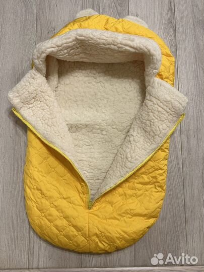 Конверт в коляску на овчине