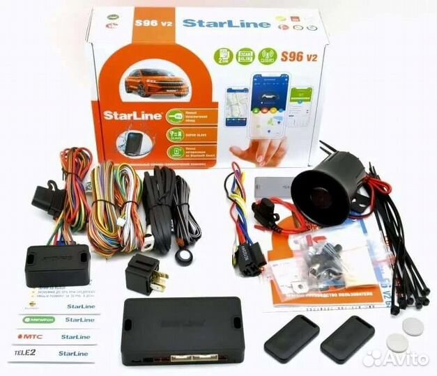 Сигнализация StarLine S96 с установкой