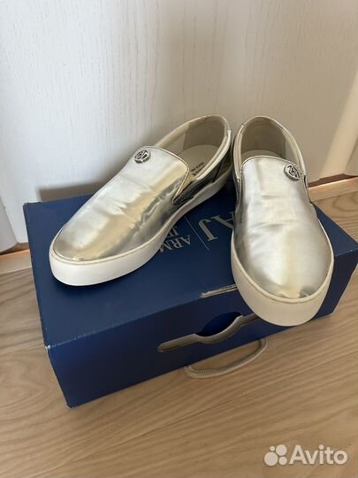 Слипоны женские armani jeans оригинал